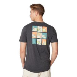 T-shirt męski Protest PRTOALO. Czarne t-shirty męskie Protest, m, bez wzorów, bez kołnierzyka. W wyprzedaży za 99.90 zł.