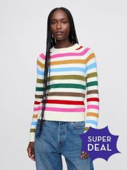 GAP Sweter ze wzorem rozmiar: XXL. Swetry klasyczne damskie GAP, xxl, ze splotem, bez kołnierzyka. Za 118.56 zł.