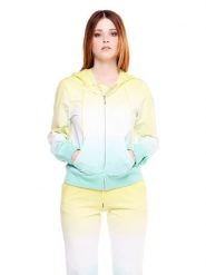 Damska bluza z zamkiem błyskawicznym na całej długości Silence Work. Zielone bluzy sportowe damskie LEONE 1947 APPAREL, l, bez wzorów, z bawełny, bez ramiączek, długie, z kapturem. Za 126.26 zł.