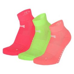 Skarpetki Xtreme Yoga, 3 par, Neonowe. Brązowe skarpetki damskie XTREME SOCKSWEAR, bez wzorów. Za 138.99 zł.