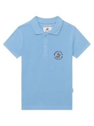 Beverly Hills Polo Club Polo P-SS26B-P42560 Niebieski Regular Fit. Niebieskie t-shirty chłopięce Beverly Hills Polo Club, bez wzorów, z bawełny, bez ramiączek. Za 209.99 zł.