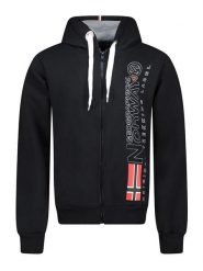 Geographical Norway Bluza "Fogora" w kolorze czarnym rozmiar: S. Czarne bluzy z kapturem męskie Geographical Norway, s. Za 114.44 zł.