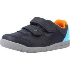 Buty CLARKS REX QUEST T Niebieski. Niebieskie buty fitness męskie Clarks, do biegania. Za 194.40 zł.