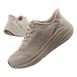 Buty sportowe sneakersy męskie Skechers Bobs Skillz SLIP-INS. Brązowe buty sportowe na co dzień męskie Skechers, bez zapięcia. Za 329.00 zł.