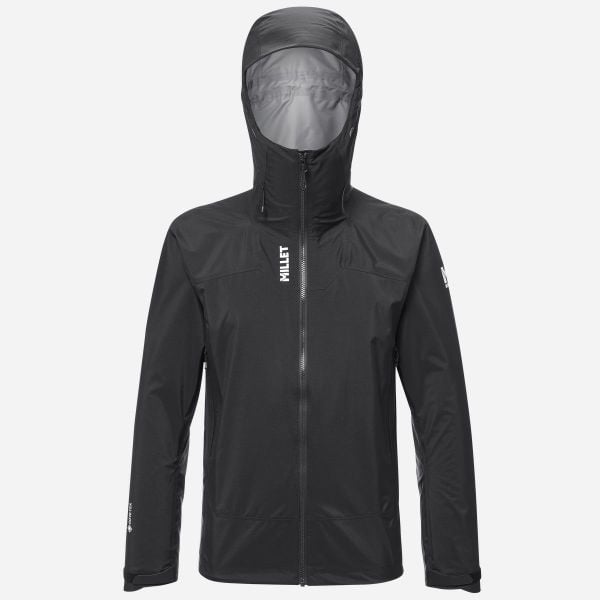 Kurtka alpinistyczna Millet Kamet GTX. Czarne kurtki męskie Millet, na zimę, xl, bez wzorów, z gore-texu, bez kaptura. Za 2,000.65 zł.