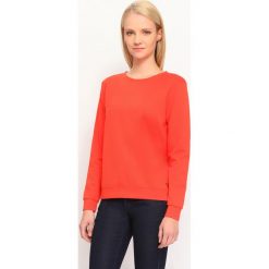 BLUZA NIEROZPINANA DAMSKA GŁADKA. Czerwone bluzy bez kaptura damskie TROLL, xs, z dzianiny. W wyprzedaży za 39.99 zł.