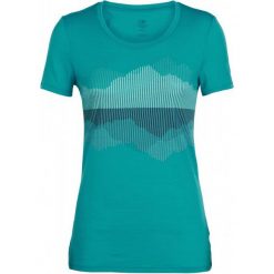 Icebreaker damski t-shirt Wmns Tech Lite SS Low Crewe Cook, Reflected Arctic Teal,M. Bielizna termoaktywna damska Icebreaker, m, bez wzorów, z tkaniny. W wyprzedaży za 190.00 zł.