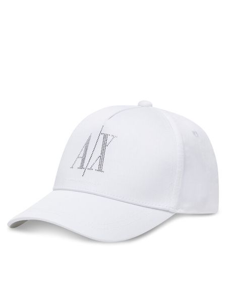 Armani Exchange Czapka z daszkiem XW000957 AF13846 U0002 Biały. Białe czapki z daszkiem damskie Armani Exchange, bez wzorów. Za 299.99 zł.