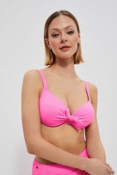 Góra od bikini różowa. Czerwone bikini damskie MOODO, bez wzorów. W wyprzedaży za 20.99 zł.