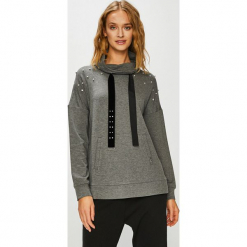 Liu Jo - Bluza. Szare bluzy bez kaptura damskie Liu Jo, l, z bawełny. W wyprzedaży za 359.90 zł.