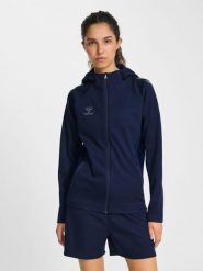 Damska bluza dresowa z kapturem Hummel Cima 2.0. Czarne bluzy z kapturem damskie HUMMEL, l, z dresówki. Za 340.05 zł.