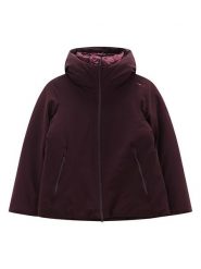 Jeanne Baret Dwustronna kurtka zimowa "Sava" w kolorze fioletowym rozmiar: 40. Różowe kurtki damskie Jeanne Baret, na zimę, m, bez wzorów, z puchu, bez kaptura. Za 790.67 zł.
