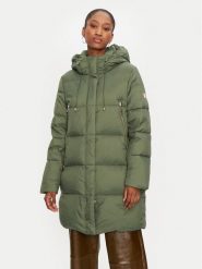 Fracomina Kurtka puchowa FR24WC3009O42301 Zielony Regular Fit. Zielone kurtki damskie Fracomina, s, bez wzorów, z puchu, bez kaptura. Za 589.99 zł.