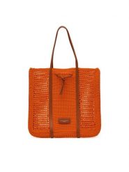 Gianni Chiarini Torebka Victoria BS 11581 SMCRH Koralowy. Pomarańczowe torebki klasyczne damskie Gianni Chiarini, bez wzorów, z materiału, bez dodatków. Za 349.99 zł.