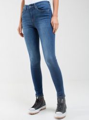 Jeansy damskie skinny niebieskie Ariana 399. Niebieskie jeansy damskie Big Star, z podwyższonym stanem. W wyprzedaży za 279.99 zł.