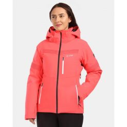 Damska kurtka narciarska Kilpi VALERA-W. Czerwone kurtki narciarskie i snowboardowe damskie Kilpi, bez wzorów, bez kaptura, narciarskie. Za 919.99 zł.