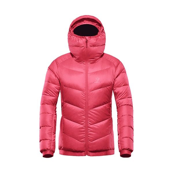 Kurtka puchowa damska BLACKYAK Niata. Czerwone kurtki damskie BLACK YAK, m, bez wzorów, z puchu, bez kaptura. Za 839.99 zł.