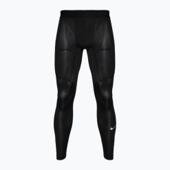 Legginsy treningowe męskie Nike Pro Dri-FIT Tight Fitness. Czarne bielizna termoaktywna męska Nike. Za 131.25 zł.