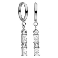 Purelei Purelei Kolczyki kółka Powder 1 ct Damski. Czerwone kolczyki damskie Purelei, pozłacane. Za 111.49 zł.