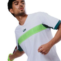 T-shirt Lok Tau. Białe t-shirty damskie LÕK, xl, bez wzorów, z materiału, bez kołnierzyka. Za 180.15 zł.