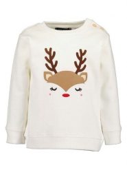 Blue Seven Bluza w kolorze kremowym rozmiar: 80. Brązowe bluzy i bluzki niemowlęce Blue Seven, bez wzorów, z bawełny, bez ramiączek, bez kaptura. Za 32.90 zł.