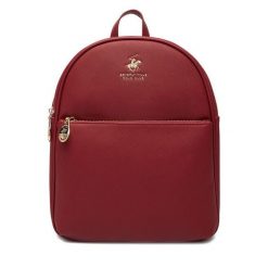 Plecak Beverly Hills Polo Club. Czerwone plecaki damskie Beverly Hills Polo Club, bez wzorów. Za 249.99 zł.