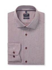 OLYMP Koszula "Luxor" - Modern fit - w kolorze fioletowym rozmiar: 44. Różowe koszule męskie Olymp, bez wzorów, z bawełny, bez kołnierzyka, bez ramiączek. Za 143.90 zł.