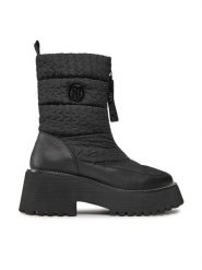 Liu Jo Botki Flair 01 SF3013 TX040 Czarny. Czarne botki damskie Liu Jo, z materiału, bez obcasa, na płaskiej podeszwie, bez zapięcia. Za 1,489.00 zł.