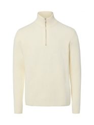 Lindbergh sweter z dzianiny Mężczyźni beżowy, L. Brązowe swetry męskie Lindbergh, l, bez wzorów, z bawełny, bez kołnierzyka. Za 349.95 zł.