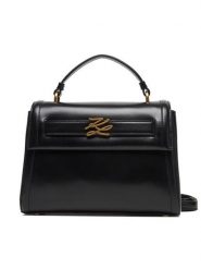 KARL LAGERFELD Torebka B1W30291 Czarny. Czarne torebki klasyczne damskie Karl Lagerfeld, bez wzorów, ze skóry, bez dodatków. Za 1,299.00 zł.