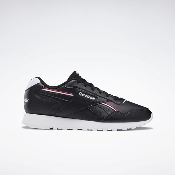 Buty męskie sportowe Reebok GLIDE VEGAN. Białe buty sportowe na co dzień męskie Reebok, z materiału, bez zapięcia. Za 197.40 zł.