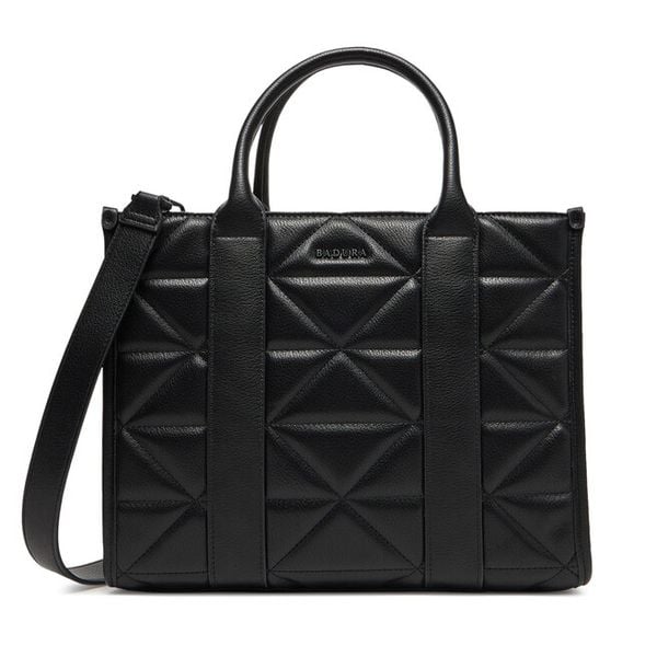 Torebka Badura. Czarne torebki klasyczne damskie Badura, bez wzorów, bez dodatków. Za 229.99 zł.