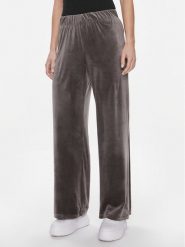 ONLY Spodnie dzianinowe Rebel 15311822 Szary Straight Fit. Szare spodnie materiałowe damskie Only, bez wzorów, z dzianiny. Za 59.99 zł.