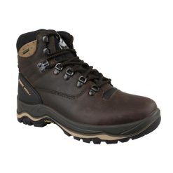Buty trekkingowe męskie Grisport Marrone Dakar. Brązowe buty trekkingowe męskie Grisport, z materiału, bez zapięcia, trekkingowe. Za 717.00 zł.