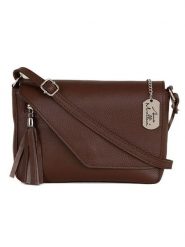 Anna Morellini Skórzana torebka "Lola" w kolorze ciemnobrązowym - 24 x 18 x 6 cm rozmiar: onesize. Brązowe torebki klasyczne damskie Anna Morellini, bez wzorów, z materiału, bez dodatków. Za 195.99 zł.