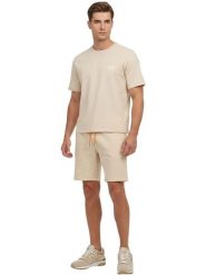 Geographical Norway Bermudy dresowe "Pirofar" w kolorze beżowym rozmiar: S. Brązowe szorty męskie Geographical Norway, bez wzorów, z bawełny. Za 82.99 zł.