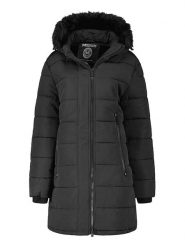 Maison Montaigne Parka "Autruchemai" w kolorze czarnym rozmiar: XL. Czarne parki damskie Maison Montaigne, xl, z aplikacjami. Za 293.59 zł.