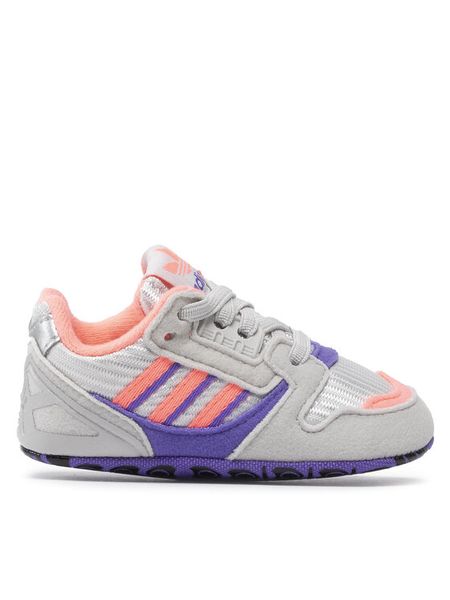 Adidas Sneakersy Zx 8000 Crib GX5312 Szary. Szare buty sportowe chłopięce Adidas, z materiału, bez zapięcia. Za 99.99 zł.