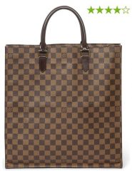 Louis Vuitton Torebka "Sac Plat" w kolorze brązowym - 35 x 37 x 5 cm rozmiar: onesize. Brązowe torebki klasyczne damskie Louis Vuitton, bez wzorów, z materiału, bez dodatków. Za 4,262.99 zł.