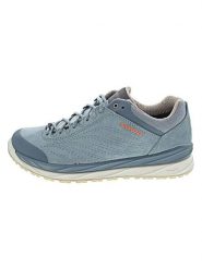 LOWA Skórzane buty trekkingowe "Malta GTX" w kolorze błękitnym rozmiar: 38. Niebieskie obuwie trekkingowe damskie Lowa. Za 390.92 zł.