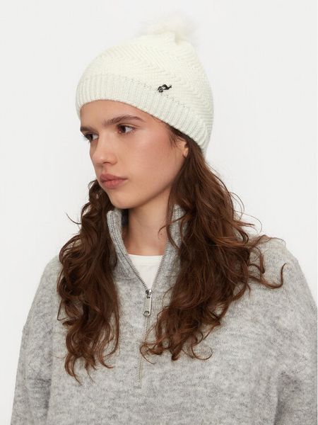 Aulp Czapka Brunna Biały. Białe czapki zimowe damskie Aulp. Za 99.99 zł.