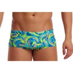 Kąpielówki Funky Trunks Ice Slicer - trunki męskie. Niebieskie kąpielówki męskie FUNKY TRUNKS, m, bez wzorów, do pływania. Za 159.00 zł.