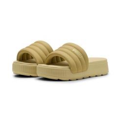 Puma Klapki Karmen Slide Puffy 40067902. Brązowe klapki damskie Puma, bez wzorów, bez obcasa. Za 182.99 zł.