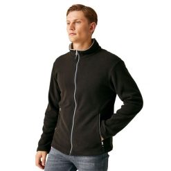 Bluza Polarowa Męska Ascender 250. Czarne bluzy z kapturem męskie Regatta, na zimę, l, z materiału. Za 128.99 zł.