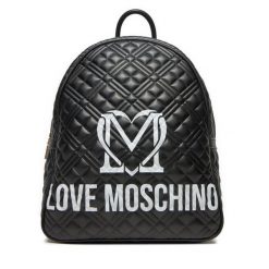 Plecak LOVE MOSCHINO. Czarne plecaki damskie Love Moschino, bez wzorów. Za 739.99 zł.