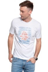 MUSTANG T SHIRT Alex C front AW 1009529 2045. T-shirty męskie Mustang, m, bez wzorów, bez kołnierzyka. W wyprzedaży za 39.99 zł.