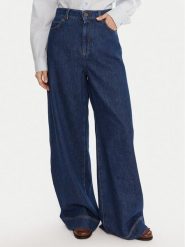 Weekend Max Mara Jeansy Ciro 2525186042 Granatowy Wide Leg. Niebieskie jeansy damskie Weekend Max Mara. Za 879.99 zł.
