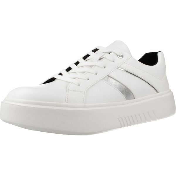 Buty GEOX D NHENBUS Biały. Białe obuwie trekkingowe damskie Geox. Za 365.99 zł.