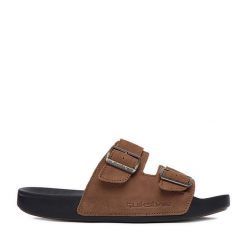 Klapki Quiksilver. Brązowe klapki i japonki męskie Quiksilver. Za 159.99 zł.