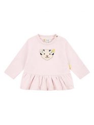 Steiff Bluza w kolorze jasnoróżowym rozmiar: 80. Czerwone bluzy i bluzki niemowlęce Steiff, bez wzorów, bez ramiączek, bez kaptura. Za 82.95 zł.